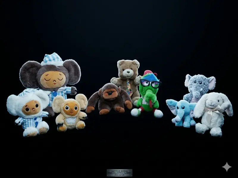 Lote de peluches variados en buen estado - 2
