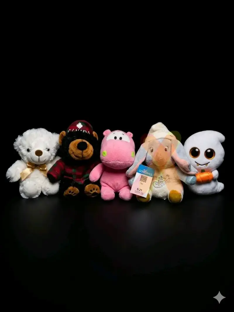 Lote de peluches variados en buen estado - 3