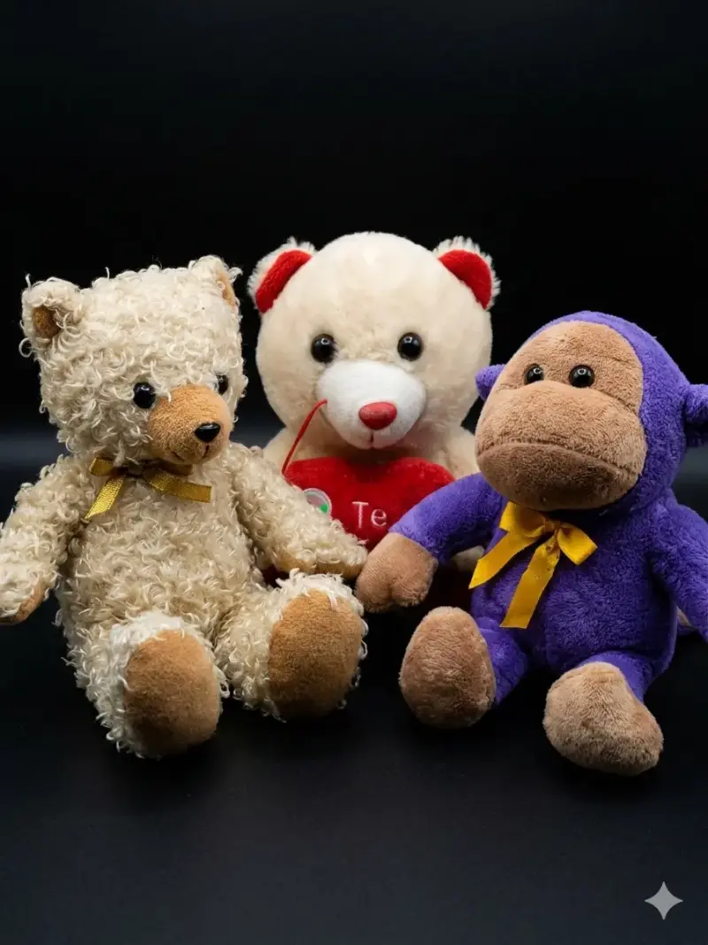 Lote de peluches variados en buen estado - 4