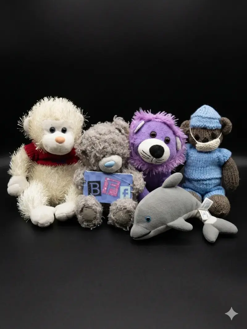 Lote de peluches variados en buen estado - 6