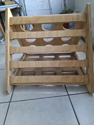Tobogán y rampla Pikler de madera para niños - miniatura 5
