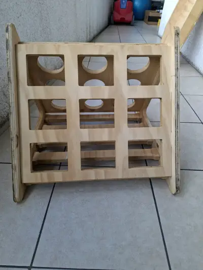 Tobogán y rampla Pikler de madera para niños - miniatura 6