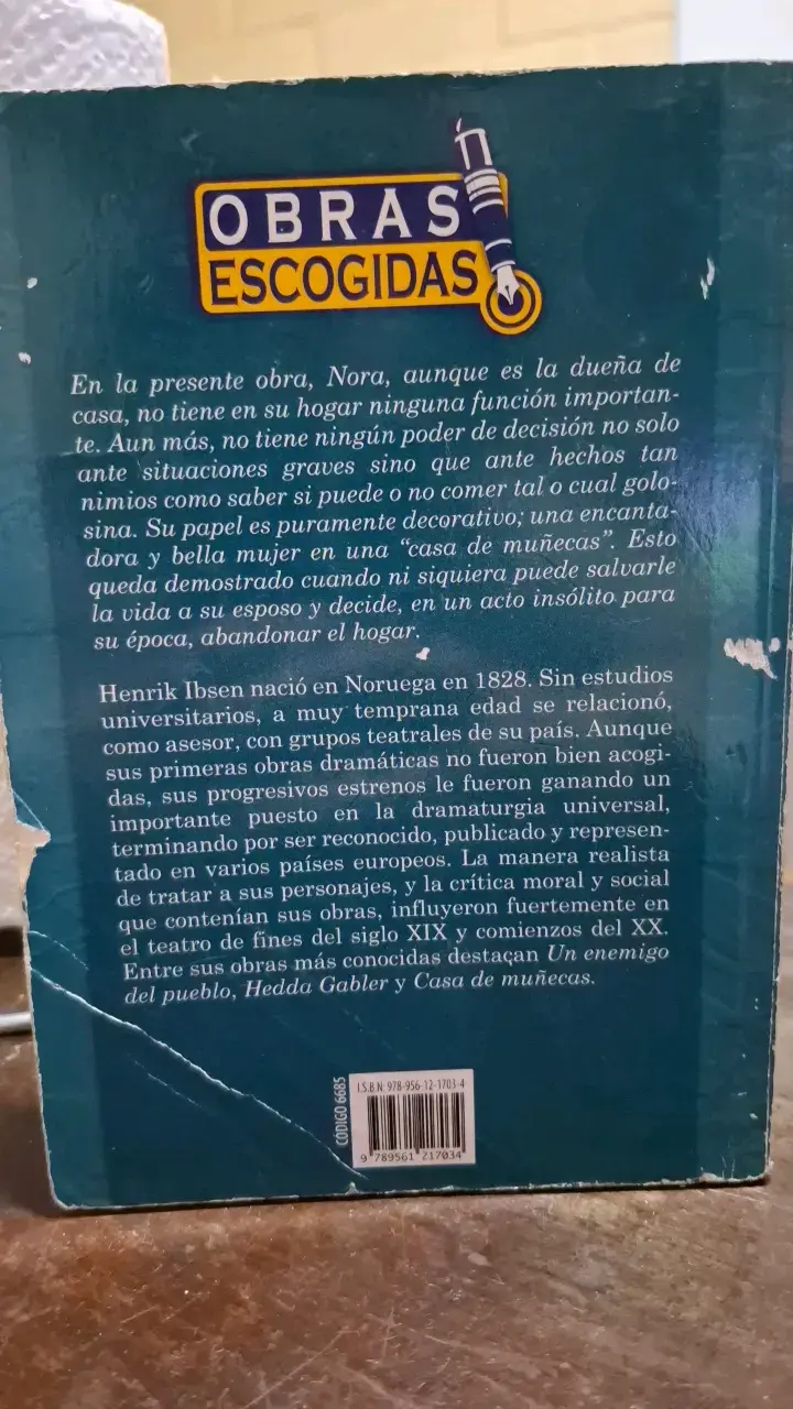 Libro Casa de Muñecas de Henrik Ibsen - 2