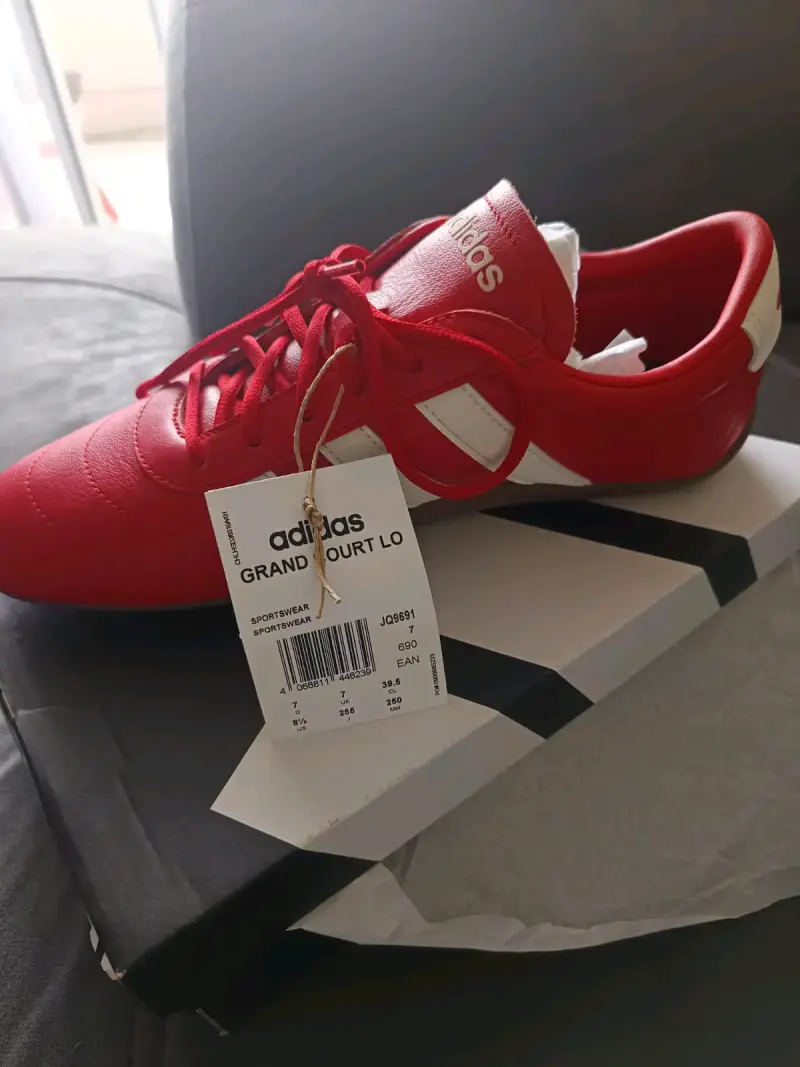 Zapatillas Adidas Grand Court Lo rojas - 1