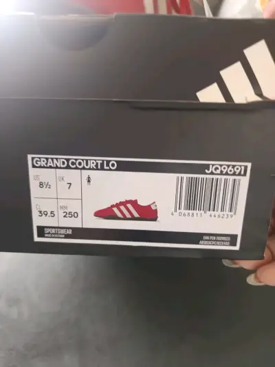Zapatillas Adidas Grand Court Lo rojas - miniatura 2