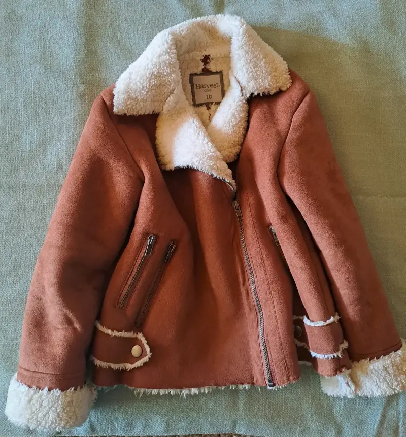 Chaqueta de niña con forro polar Harvest - 4