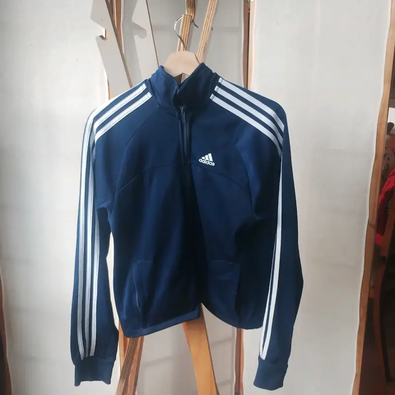 Chaqueta deportiva azul Adidas Essentials - 1
