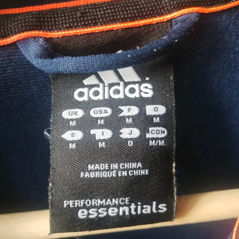 Chaqueta deportiva azul Adidas Essentials - 3