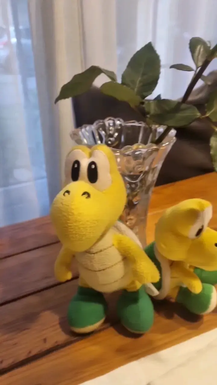 Peluches de tortuga amarillos y verdes - 3