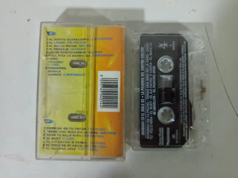 Cassette La Picardía del Cantor Chileno Siglo XX - 2