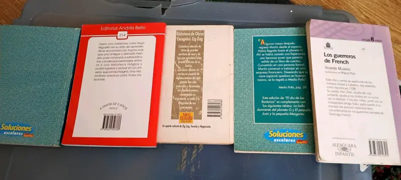Lote de 5  libros infantiles clásicos y educativos - 2