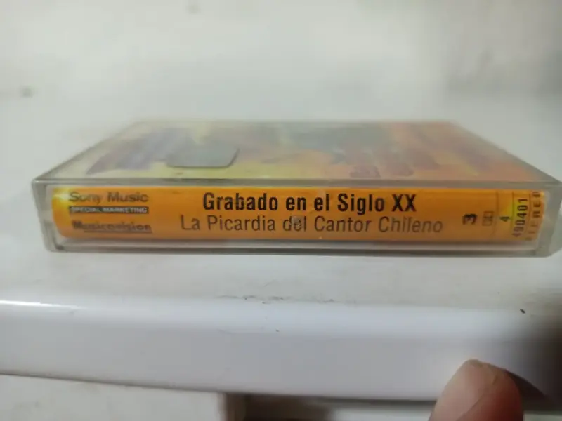 Cassette La Picardía del Cantor Chileno Siglo XX - 4
