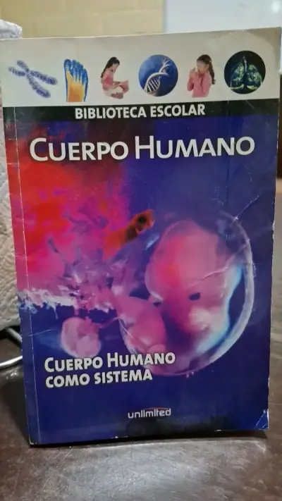 Libro Cuerpo Humano Biblioteca Escolar - miniatura 1