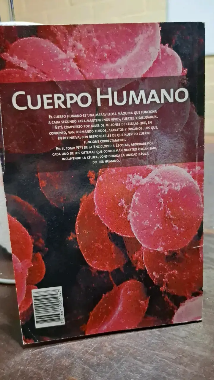Libro Cuerpo Humano Biblioteca Escolar - 2