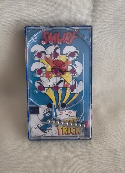 Juego Pinball Los Pitufos 1977 - miniatura 1