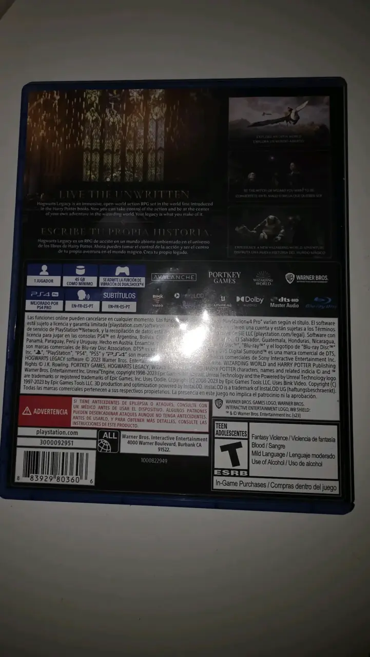 Juego PS4 Hogwarts Legacy Portkey Games - 3