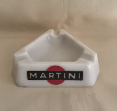Cenicero de cerámica Martini vintage Crist. Chile - miniatura 6