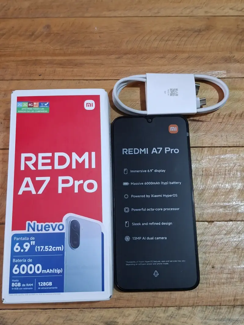Smartphone Xiaomi Redmi A7 Pro 128GB Nuevo - 1