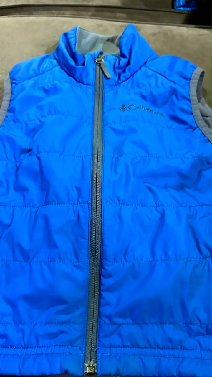 Chaleco Columbia azul para niño - 1