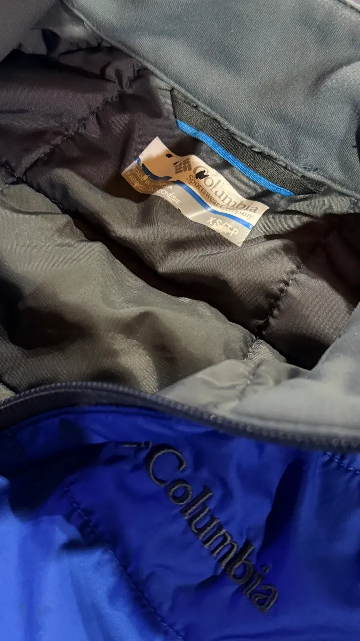 Chaleco Columbia azul para niño - 2