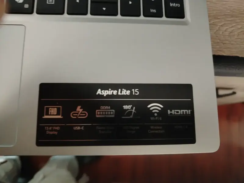 Laptop Acer Aspire Lite Ryzen 7 20GB RAM - 6
