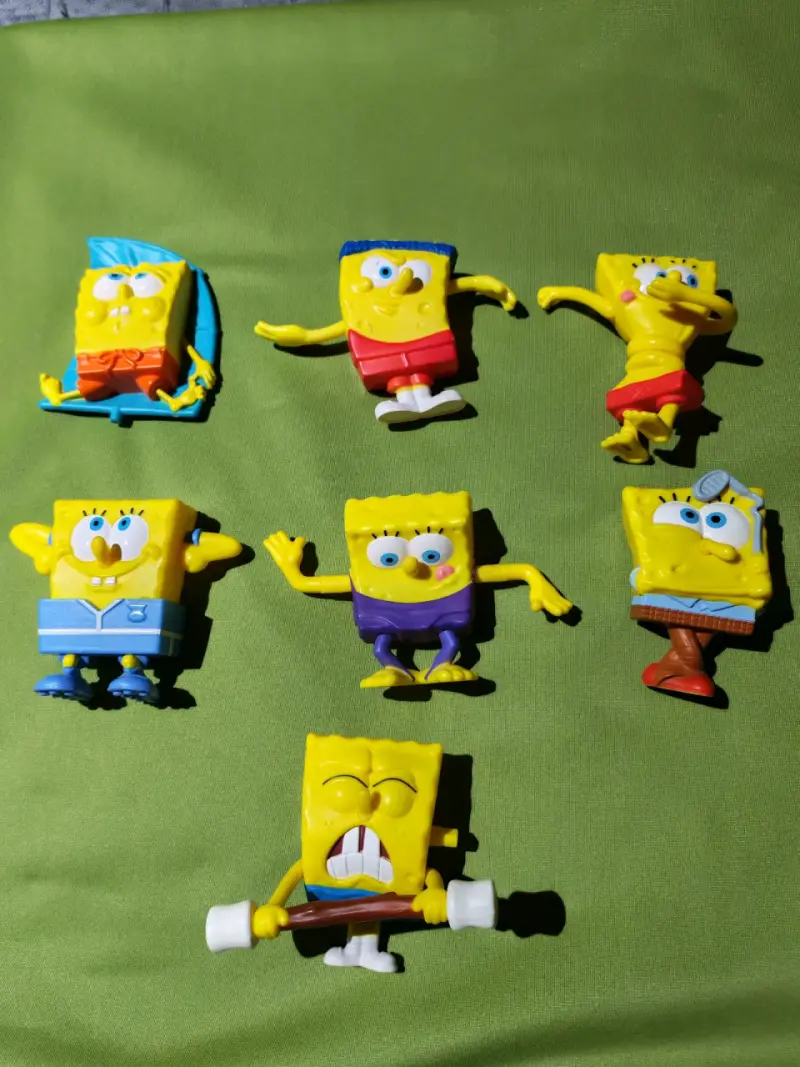 Set de figuras de acción Bob Esponja
