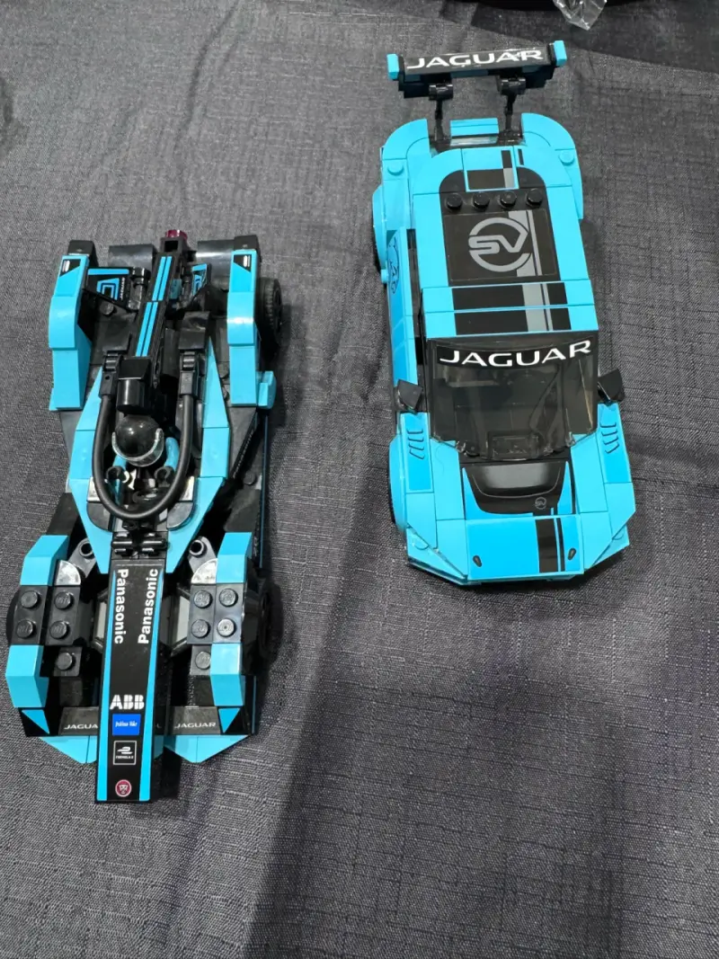 Set de Autos de Juguete Jaguar LEGO Azul - 1