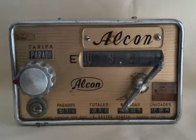 Taximetro Vintage Alcon Años 60-70 - miniatura 2