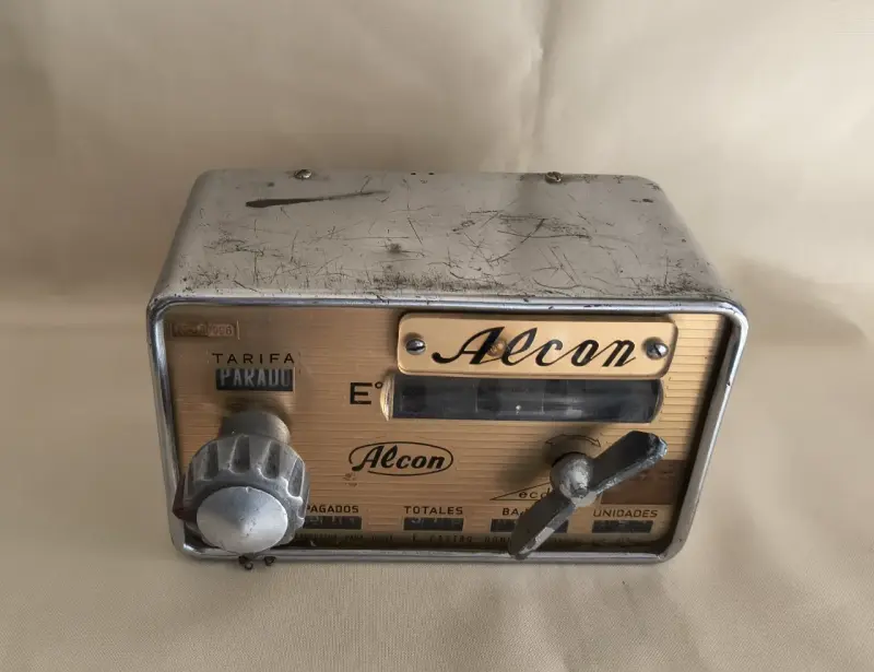Taximetro Vintage Alcon Años 60-70 - 3