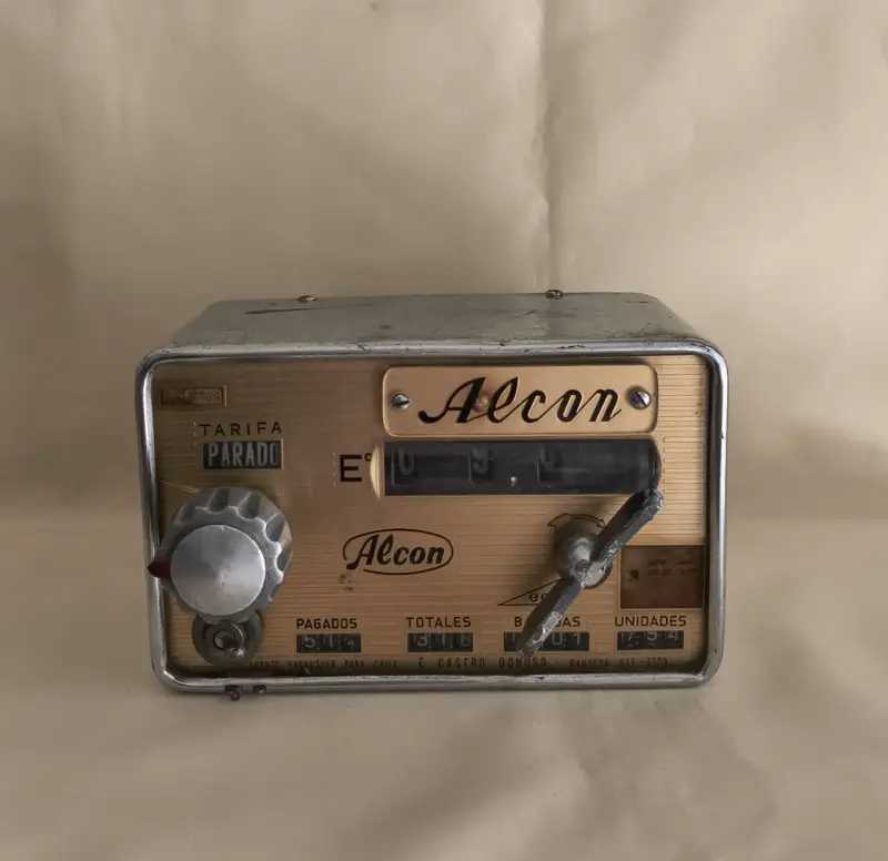 Taximetro Vintage Alcon Años 60-70 - 4