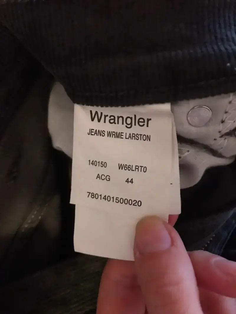 Pantalón negro Wrangler 44 - 2