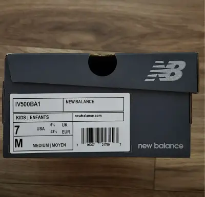 Zapatillas New Balance Niños Gris Talla 7M - miniatura 2