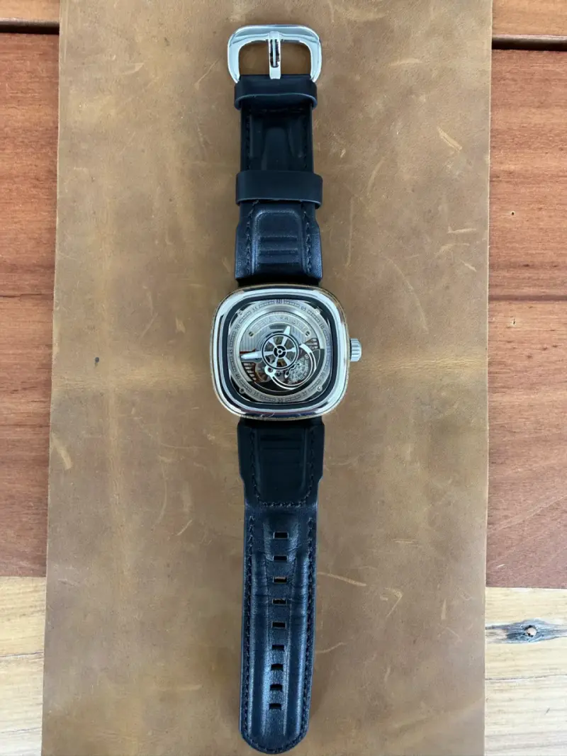Reloj automático SevenFriday con correa de cuero - 2