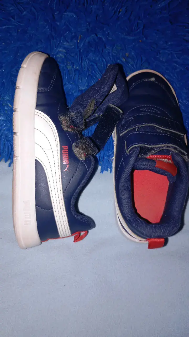 Zapatillas deportivas infantiles Puma azul marino - 1