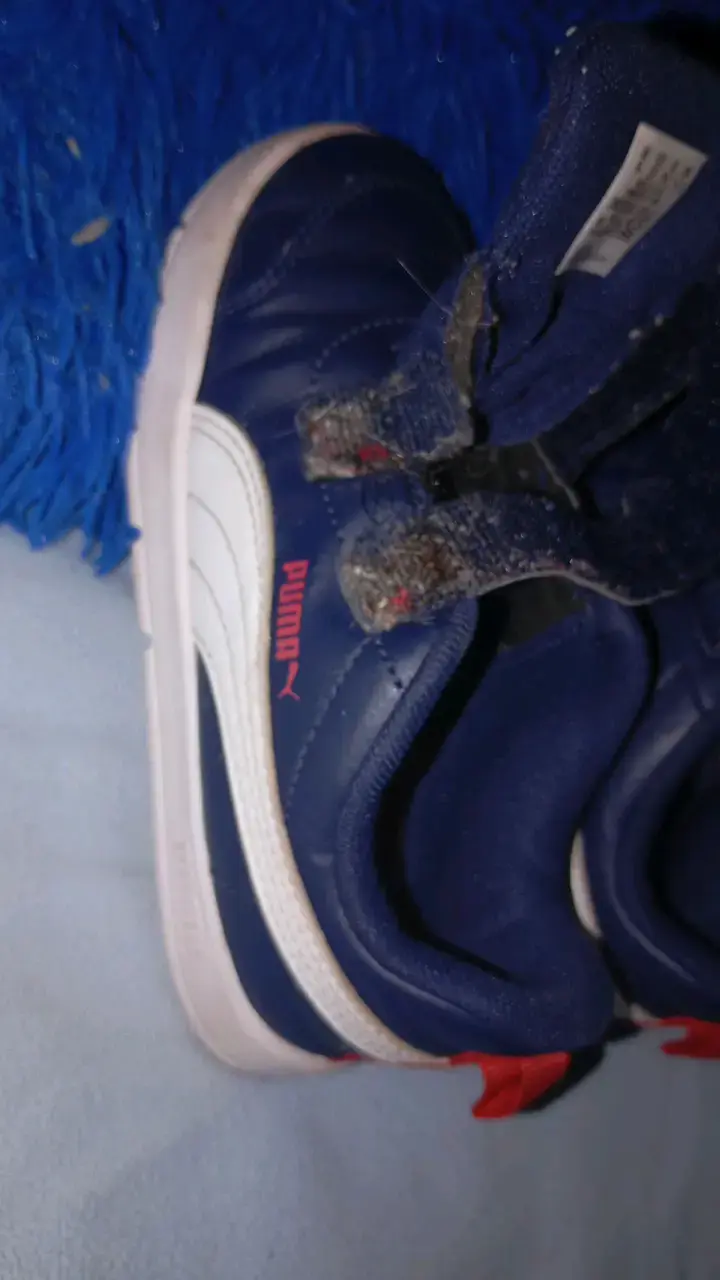 Zapatillas deportivas infantiles Puma azul marino - 4