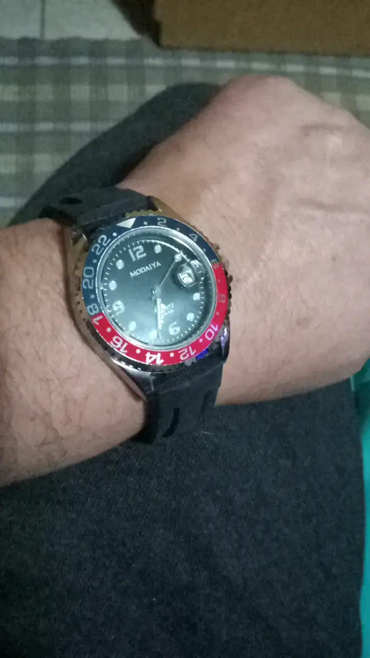 Reloj Modaiya Quartz Negro Deportivo - 4