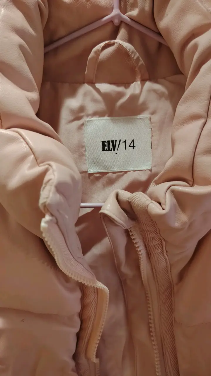 Chaqueta acolchada rosa para niña talla 14 - 2