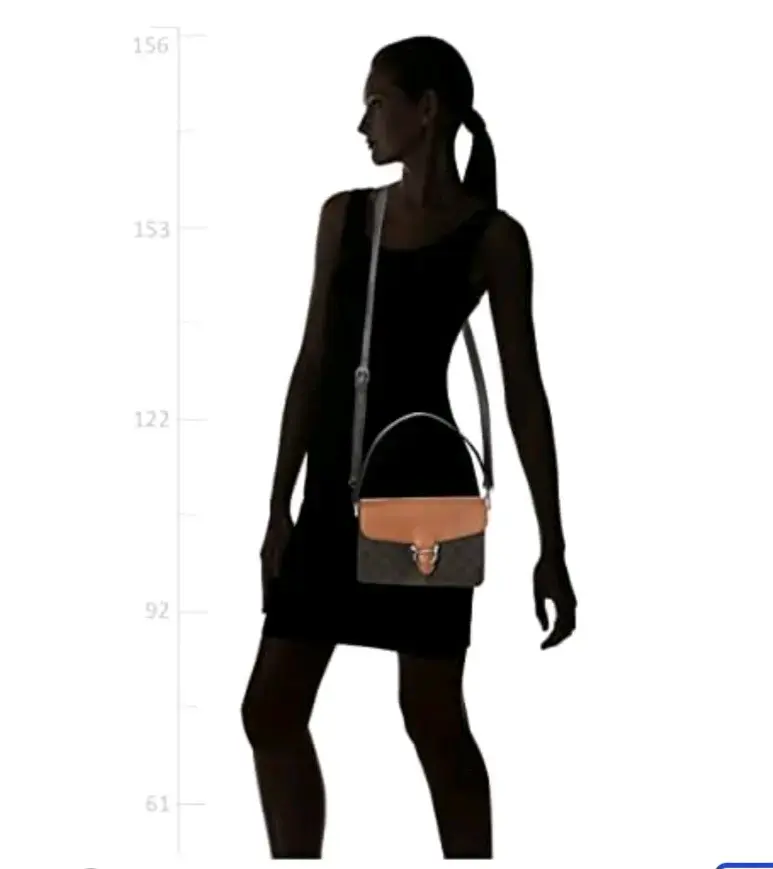 Cartera de cuero marrón y negro elegante - 4