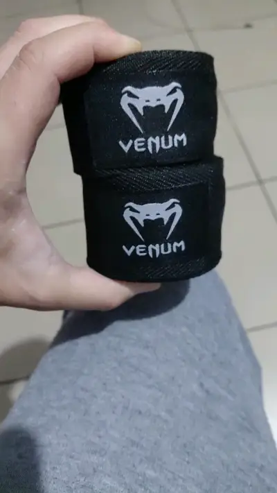 Vendas de Boxeo Venum Negras 5mtrs - miniatura 4