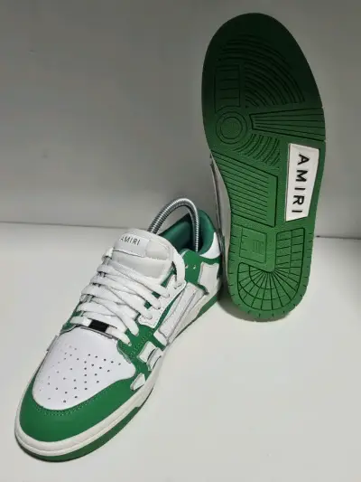 Zapatillas deportivas Amiri blancas y verdes - miniatura 6