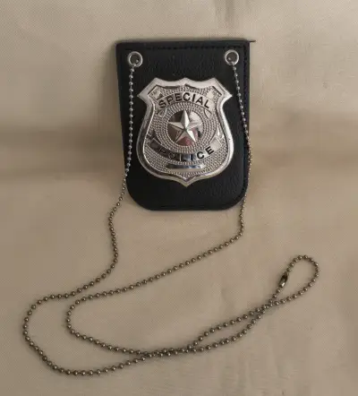Placa de Policía Especial con Cadena para disfraz - miniatura 5