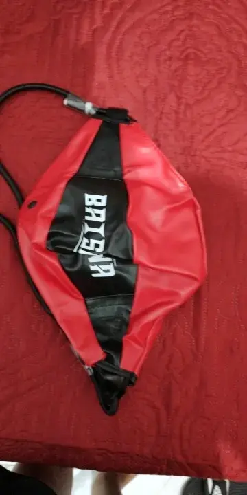Pera de Boxeo Roja y Negra Brisena - 3