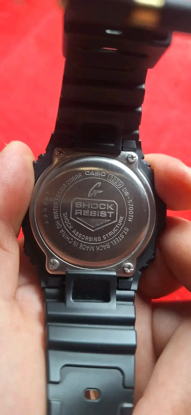 Reloj Casio G-Shock Negro Resistente - 3