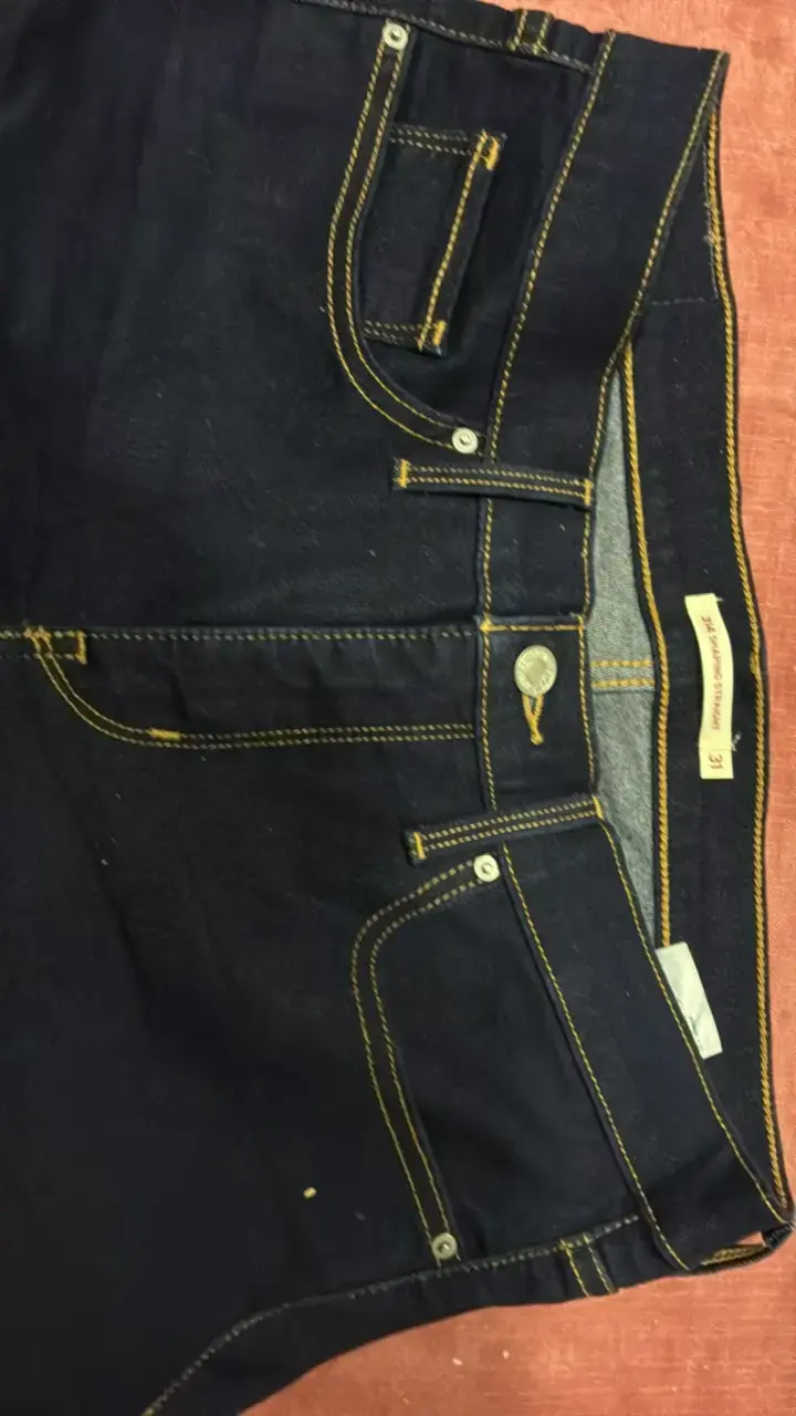 Jeans Levi's 511 Slim Fit Azul Oscuro - 3