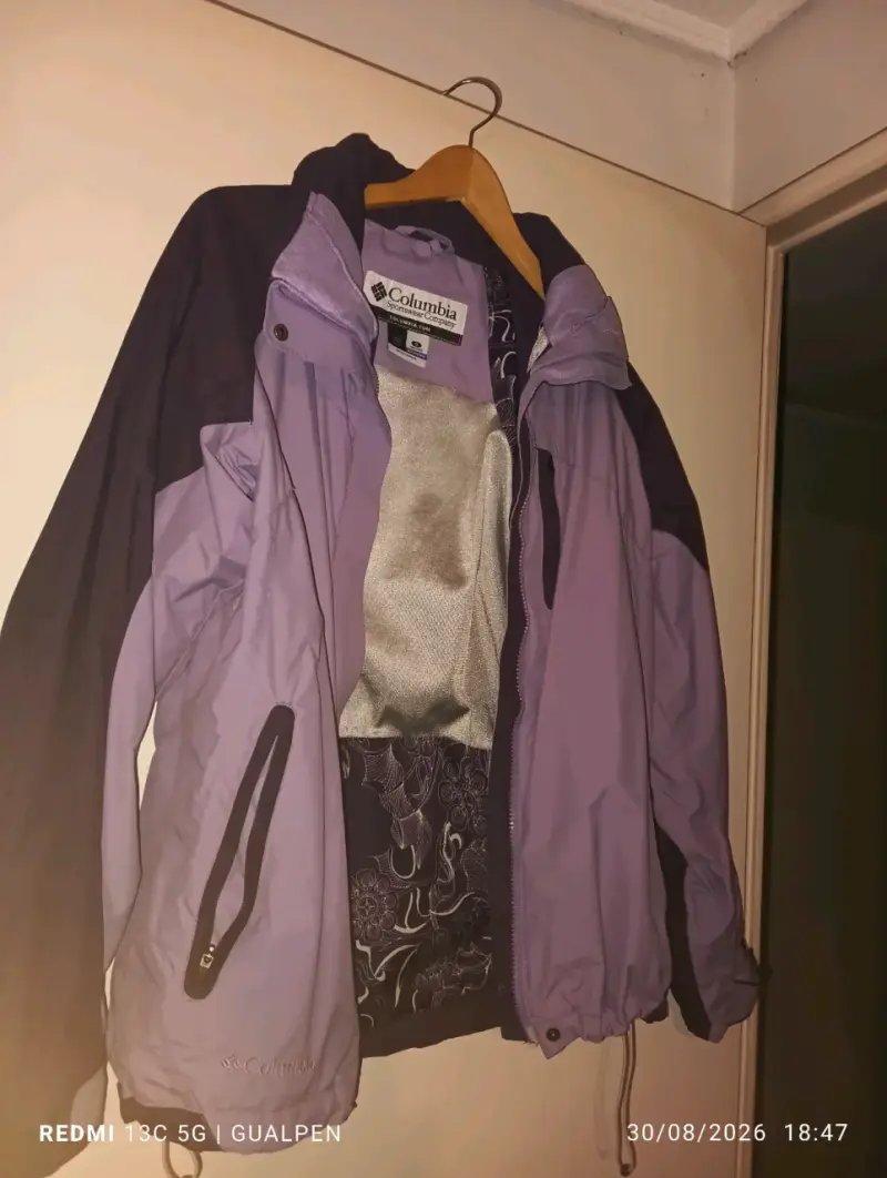 Parka Columbia Interchange Mujer Morada - 2