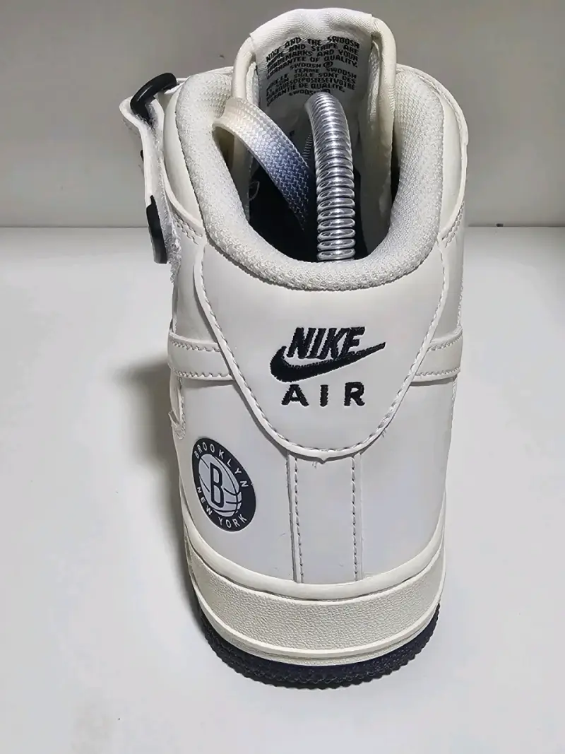 Zapatillas Nike Air Force 1 Mid Blancas - 4