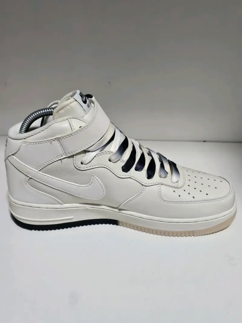 Zapatillas Nike Air Force 1 Mid Blancas - 5