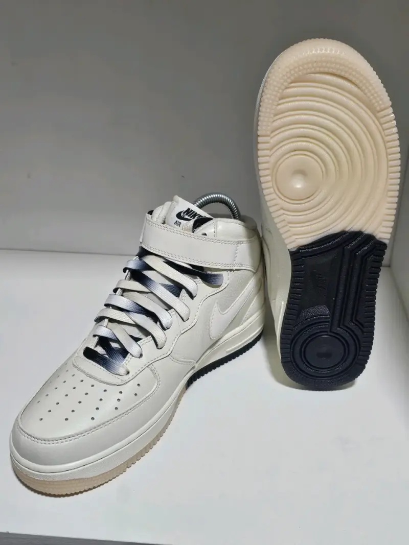 Zapatillas Nike Air Force 1 Mid Blancas - 6