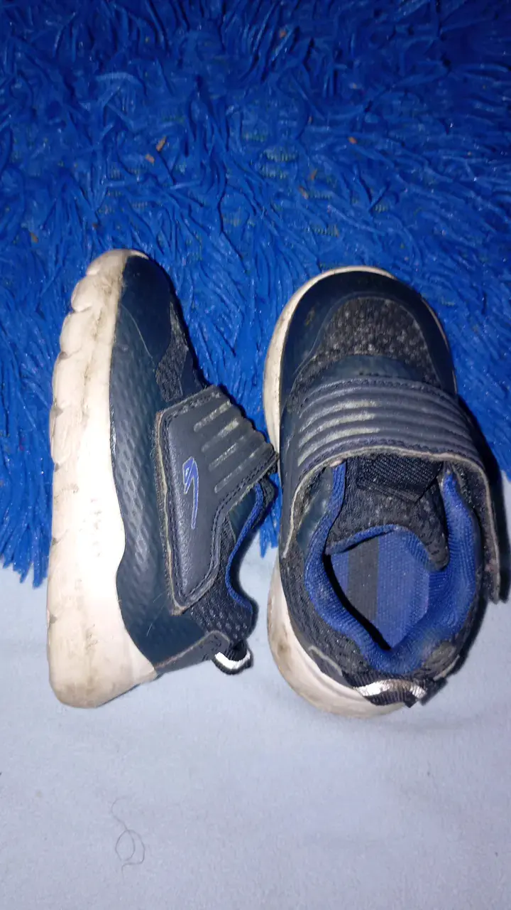 Zapatillas deportivas infantiles azul oscuro - 2