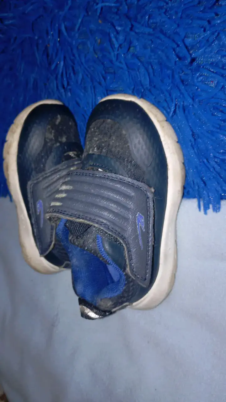 Zapatillas deportivas infantiles azul oscuro - 4